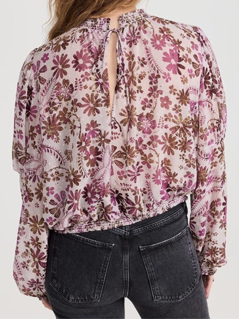 Free People Clarissa Printed Top - Picture 8 of 9